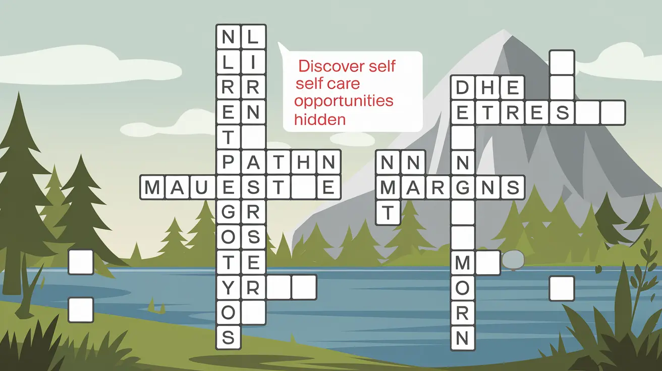 Discover Self Care Opportunities Hidden in Crossword Clues