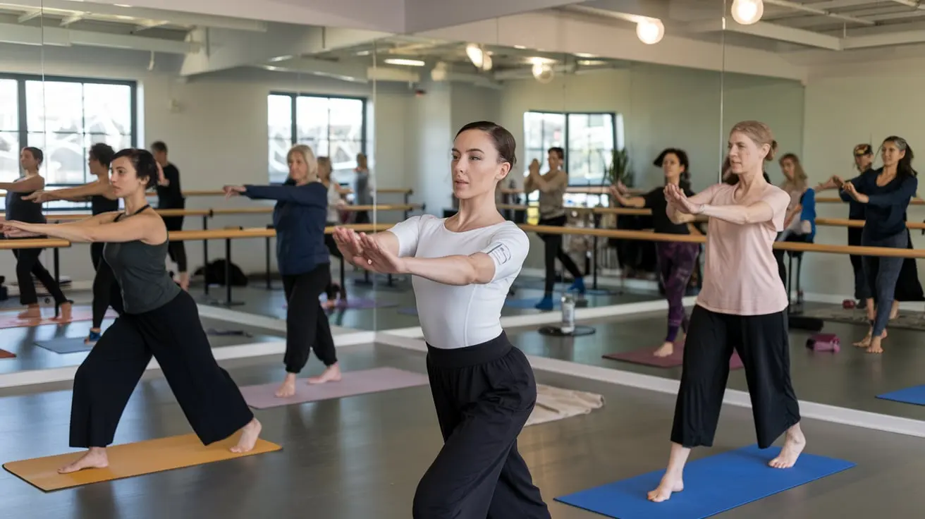 A Fitness Program that Incorporates Ballet, Yoga, and Pilates