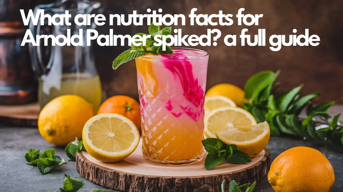 What Are Nutrition Facts for Arnold Palmer Spiked?A Full Guide