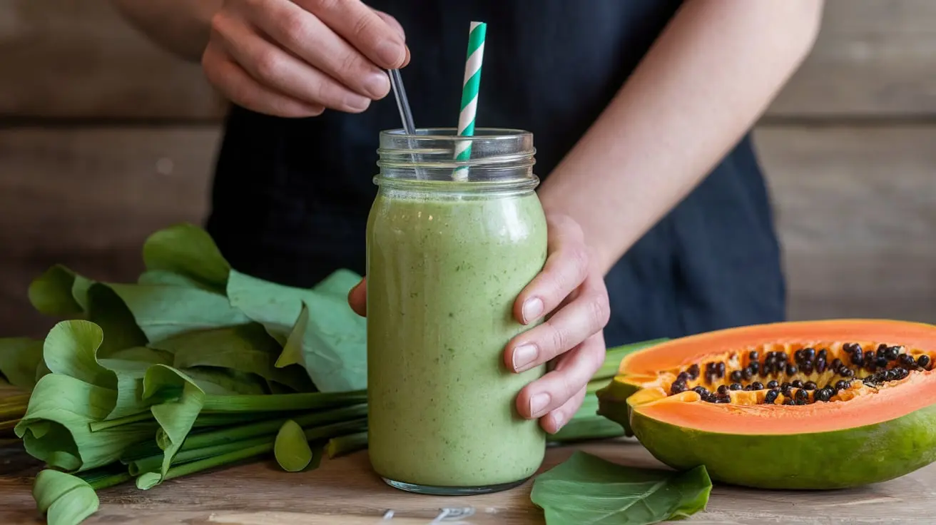 Using Chlorophyll &Papaya Leaf Together for Better Blood Health