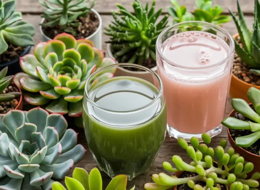 How Succulent Extracts Transform Your Health Drinks