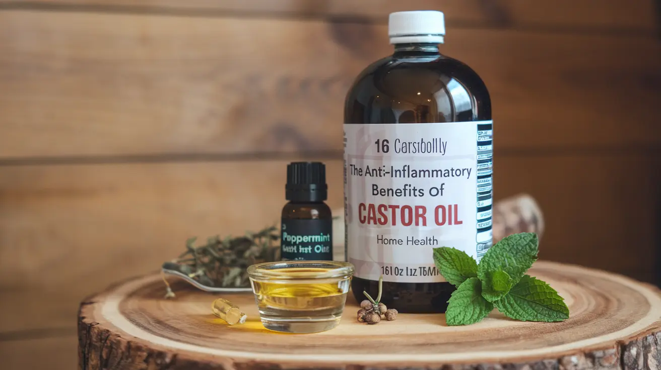 The Anti-Inflammatory Benefits of Castor Oil Home Health 16 oz Liquid