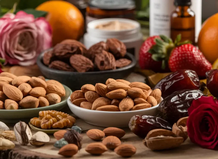 The Power of Nuts, Fruits, and Rose:A Natural Boost for Skin and Health